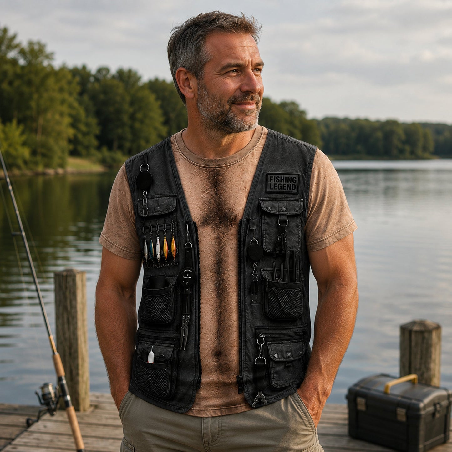 Custom Funny T-shirt - Personalized Birthday Fishing Gifts For Men, Fisherman TH10 170401