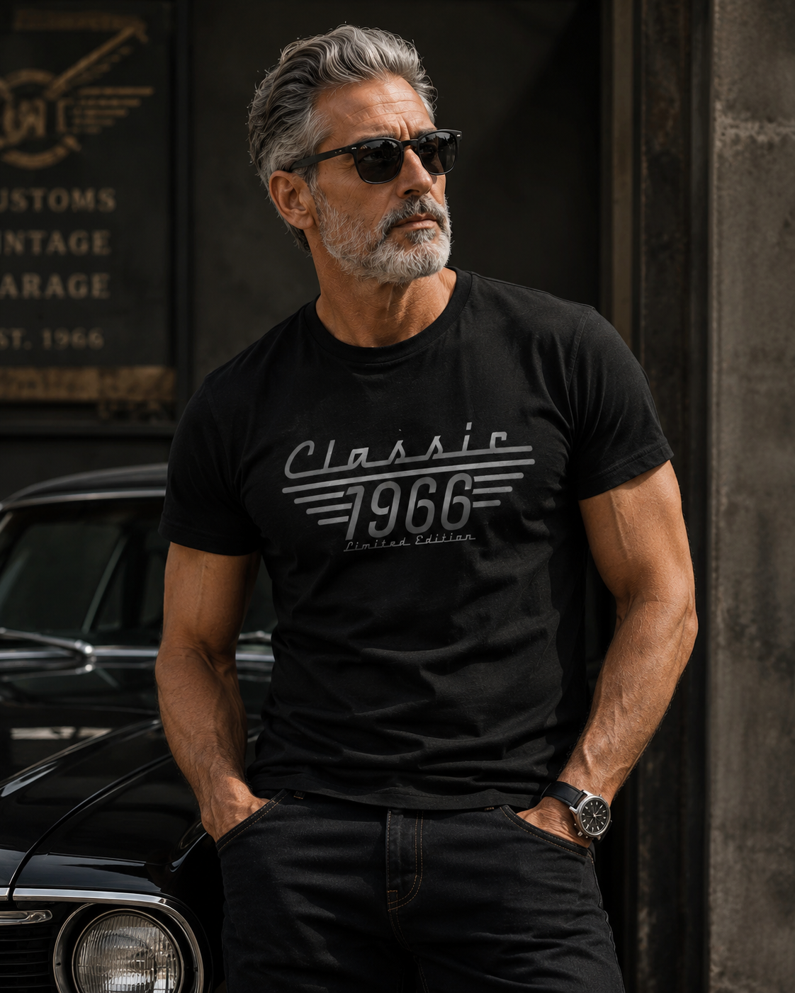 Birthday Shirt, Born Classic Car Lover, Limited Edition Dad Shirt TH10 169853