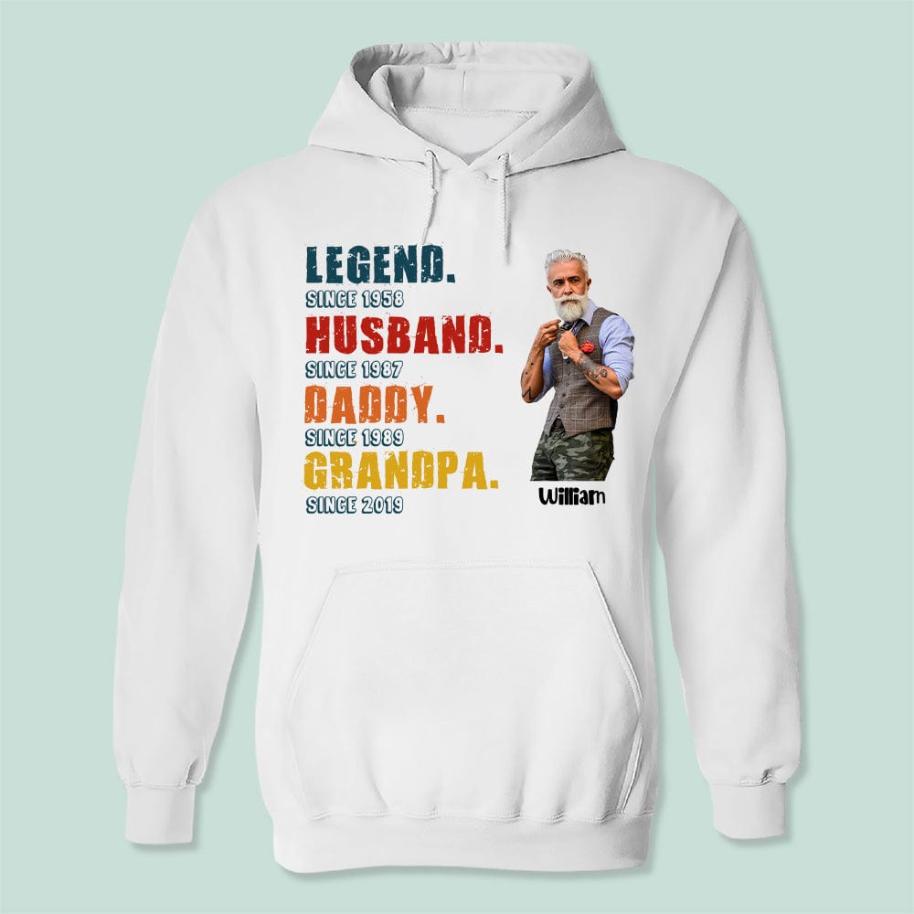 GeckoCustom Custom Photo Daddy Legend Shirt Family N304 HN590