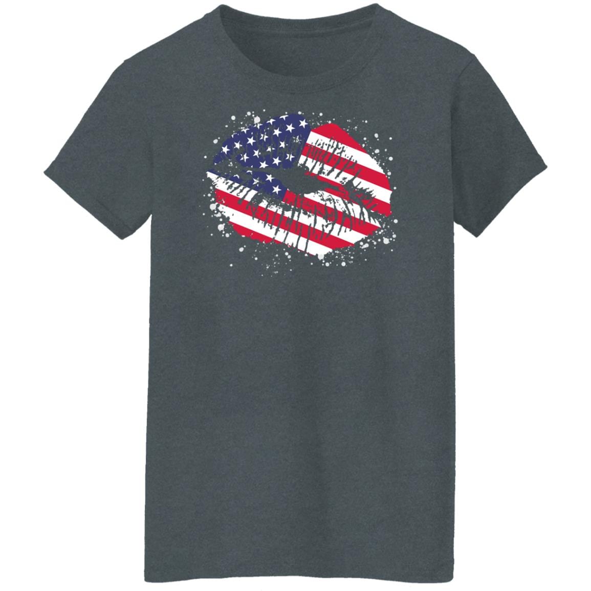 GeckoCustom G500 5.3 oz. T-Shirt Women T-shirt / Dark Heather / S