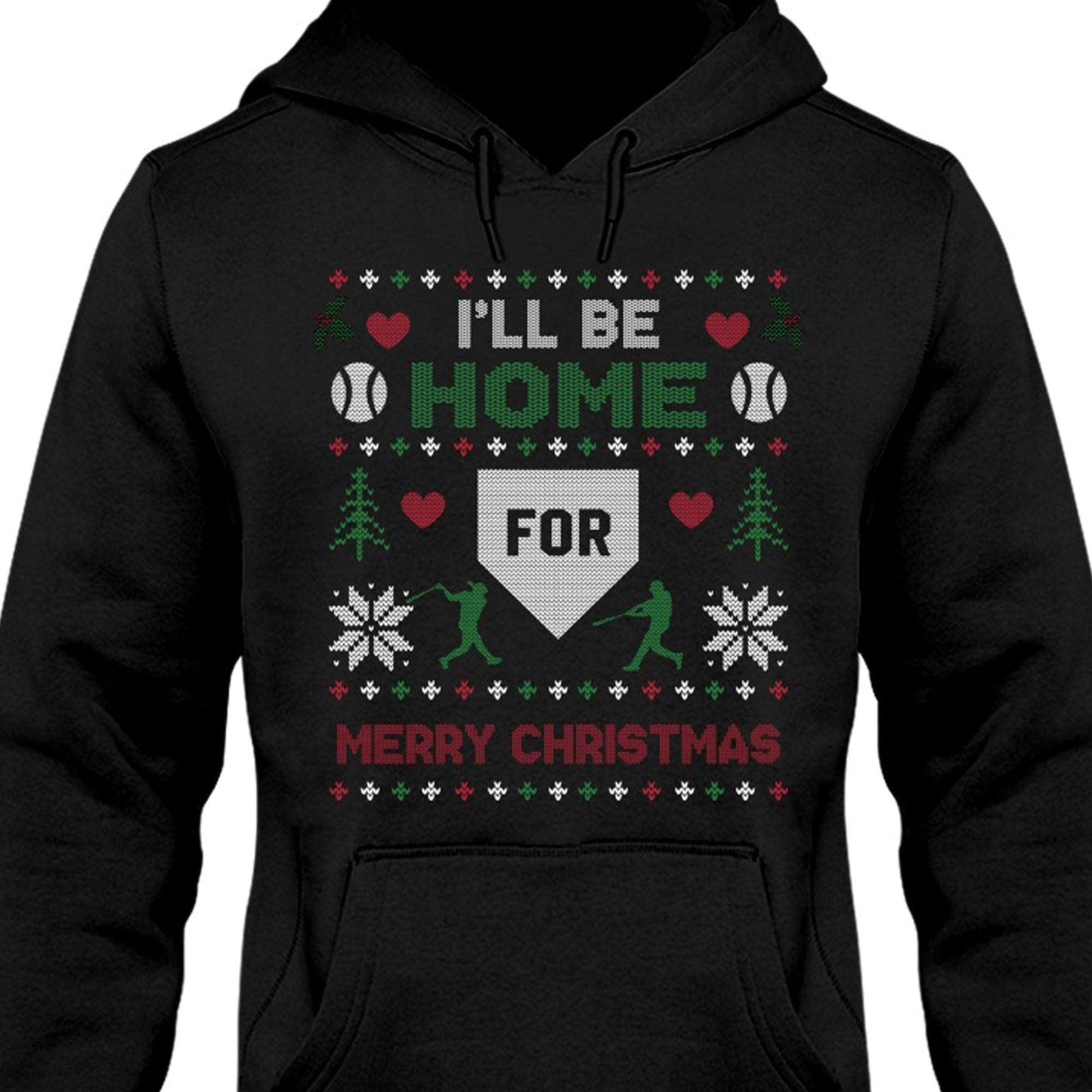 GeckoCustom Personalized Custom Be Home Baseball Ugly Christmas Sweatshirt H536