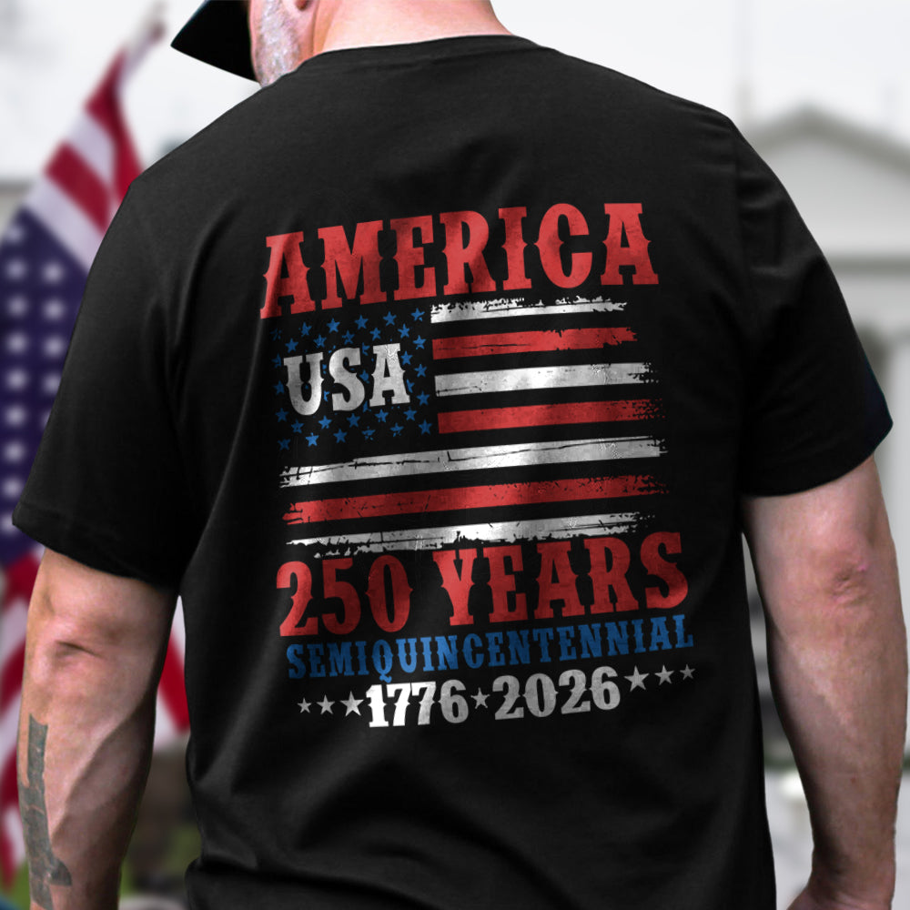 250 Years Semiquincentennial Back Shirt TH10 894667