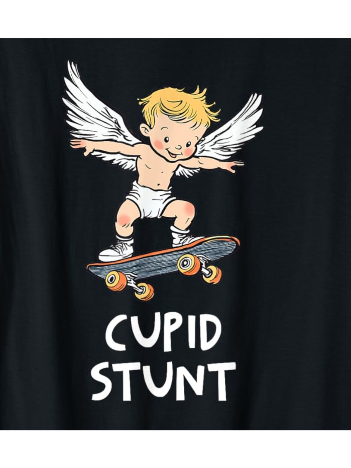Cute Cupid Funny Valentine'S Day Quotes Retro Trendy Printed T-shirt, Men'S Casual and Comfortable T-shirt Summer, Men'S Short-sleeved Top for Everyday Activities Birthday Gift To Men