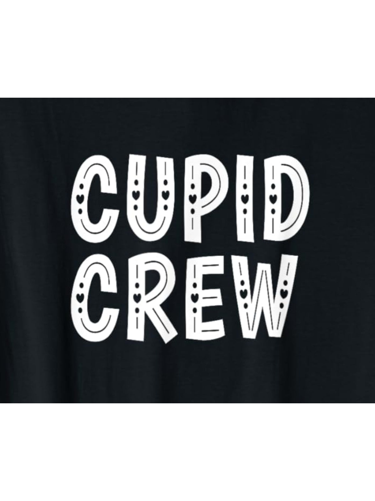 Cupid Crew Funny Valentine'S Day Quotes Retro Trendy Printed T-shirt, Men'S Casual and Comfortable T-shirt Summer, Men'S Short-sleeved Top for Everyday Activities Birthday Gift Valentine'S Day Gift to Men