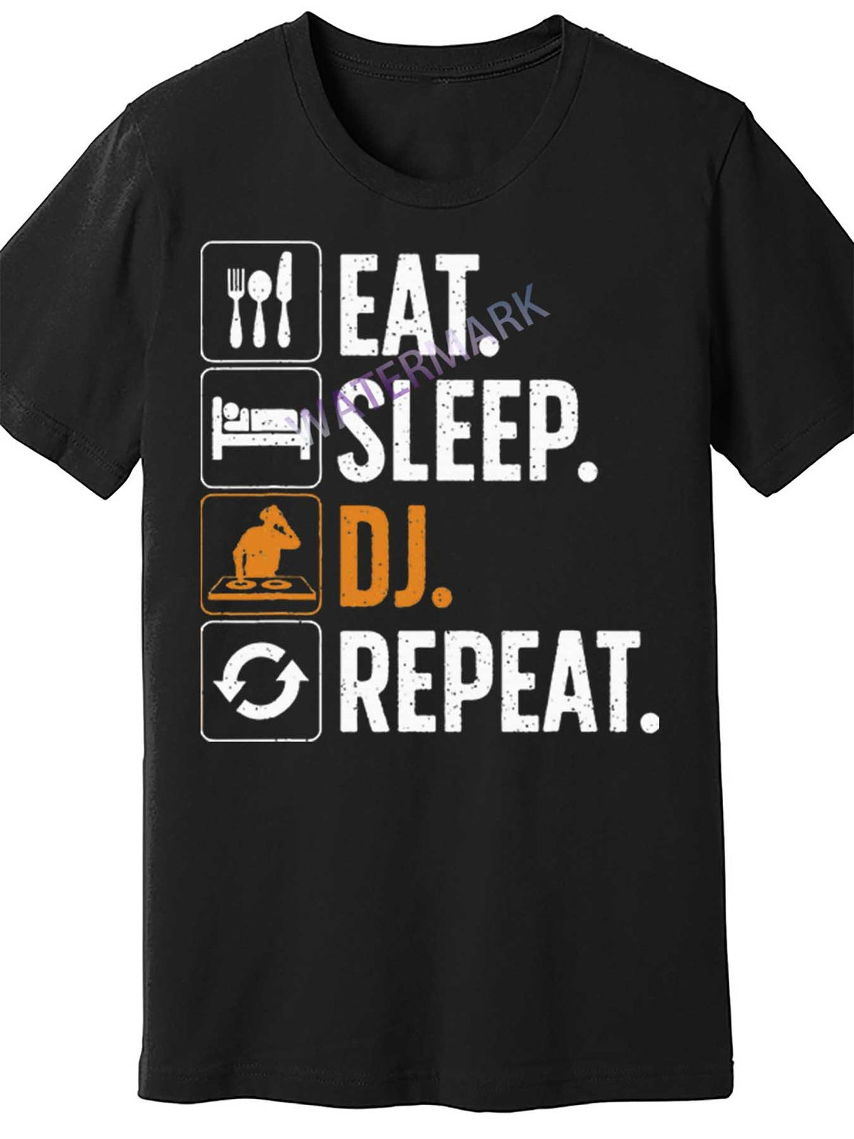 Cool Dj For Women Disc Jockey Radio Djs Jazz Music Lover 7597 funny Men'S Short Sleeve T-shirt black TT4