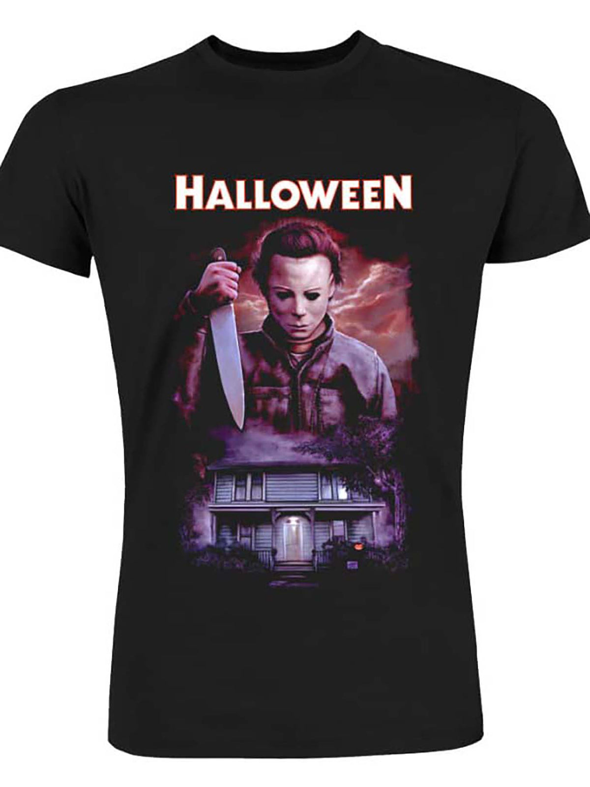 057 Michael Myers BK 20941 funny Men'S Short Sleeve Graphic T-shirt Collection black VV