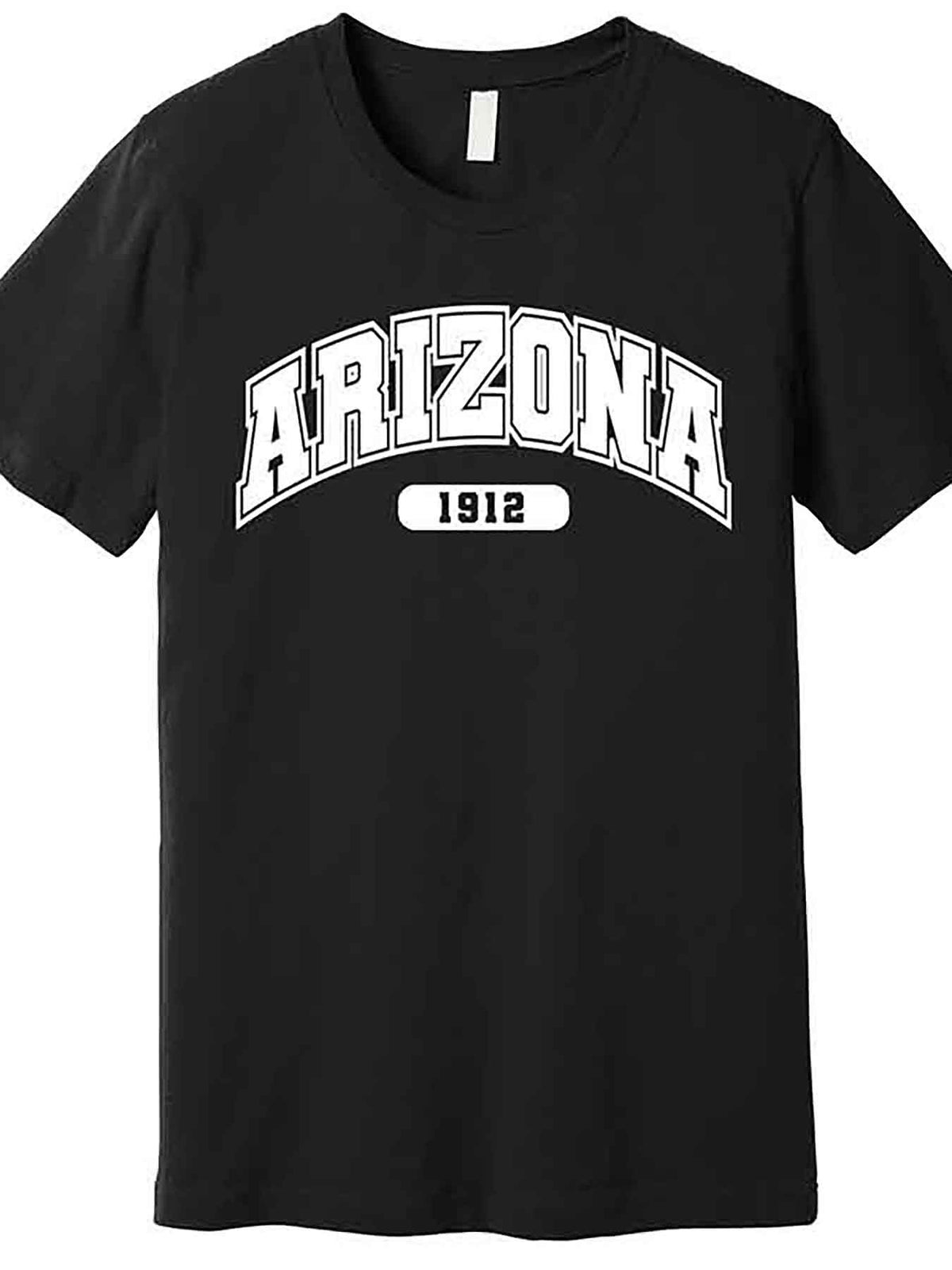Arizona Collegiate Style 1912 Premium T-Shirt 229151 funny Men'S Short Sleeve Graphic T-shirt Collection black AA