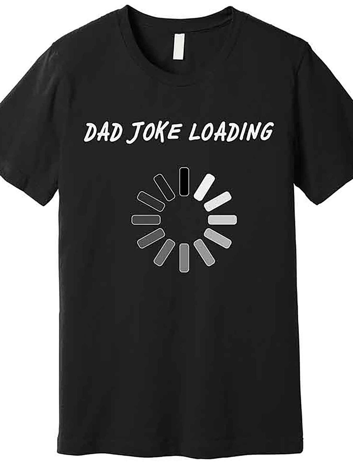 Dad Joke Loading Funny Fathers Day Premium T-Shirt 227929 funny Men'S Short Sleeve Graphic T-shirt Collection black AA