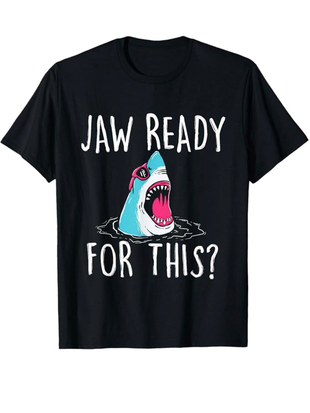 Print Tee, Men's Cotton Short-sleeve Pullover T-shirt