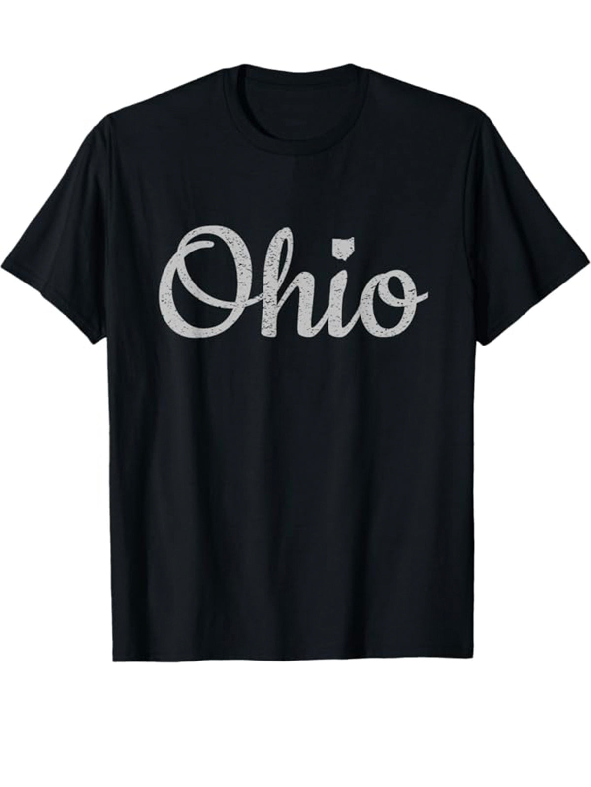 OHIO Print Tee, Men's Cotton Short-sleeve Pullover T-shirt
