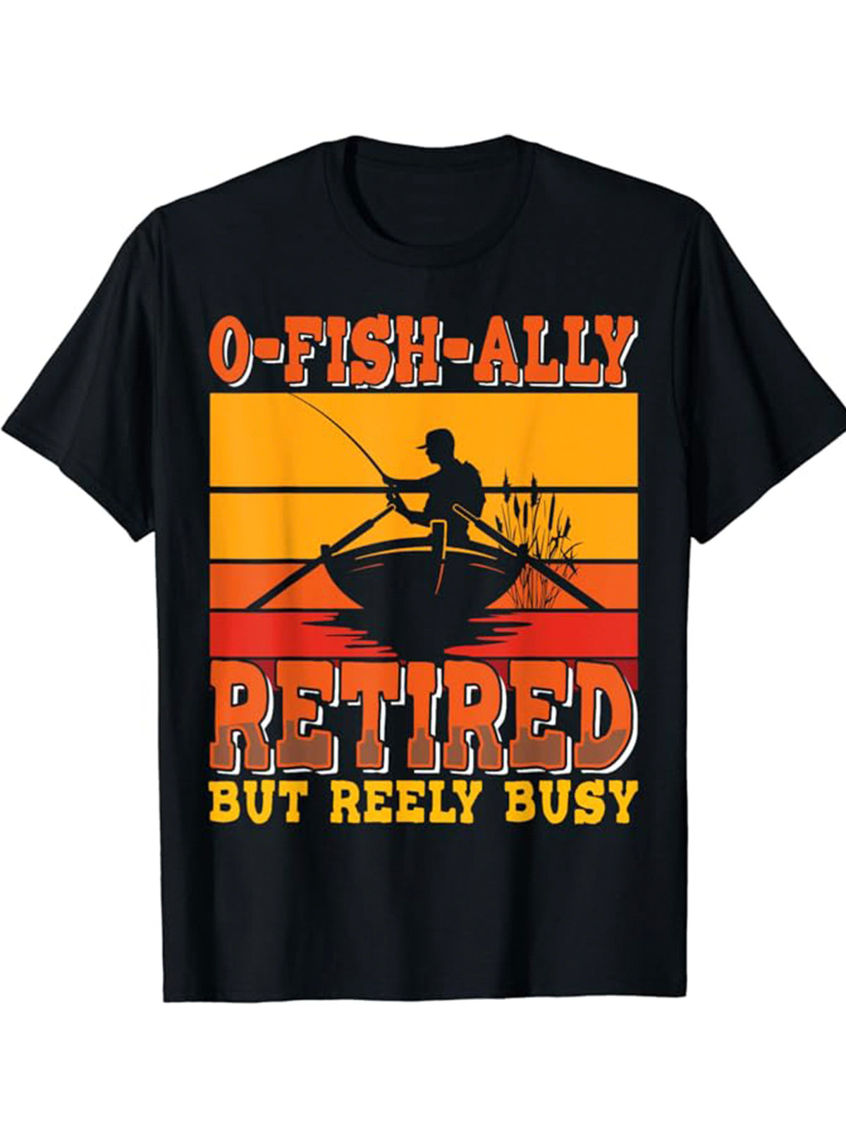 Men's Print Cotton Short-sleeve Pullover T-shirt