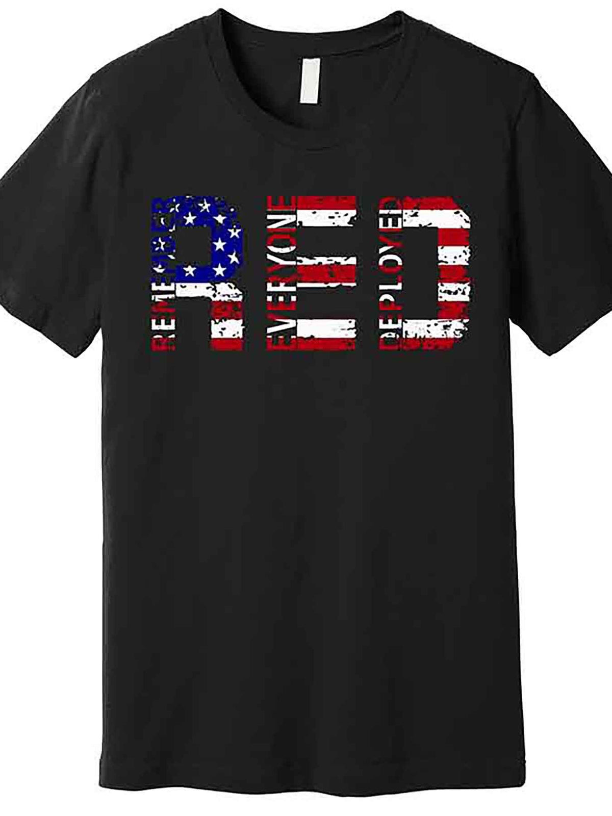 RED Remove Everyone Deployed Premium T-Shirt 230746 funny Men'S Short Sleeve Graphic T-shirt Collection black AA