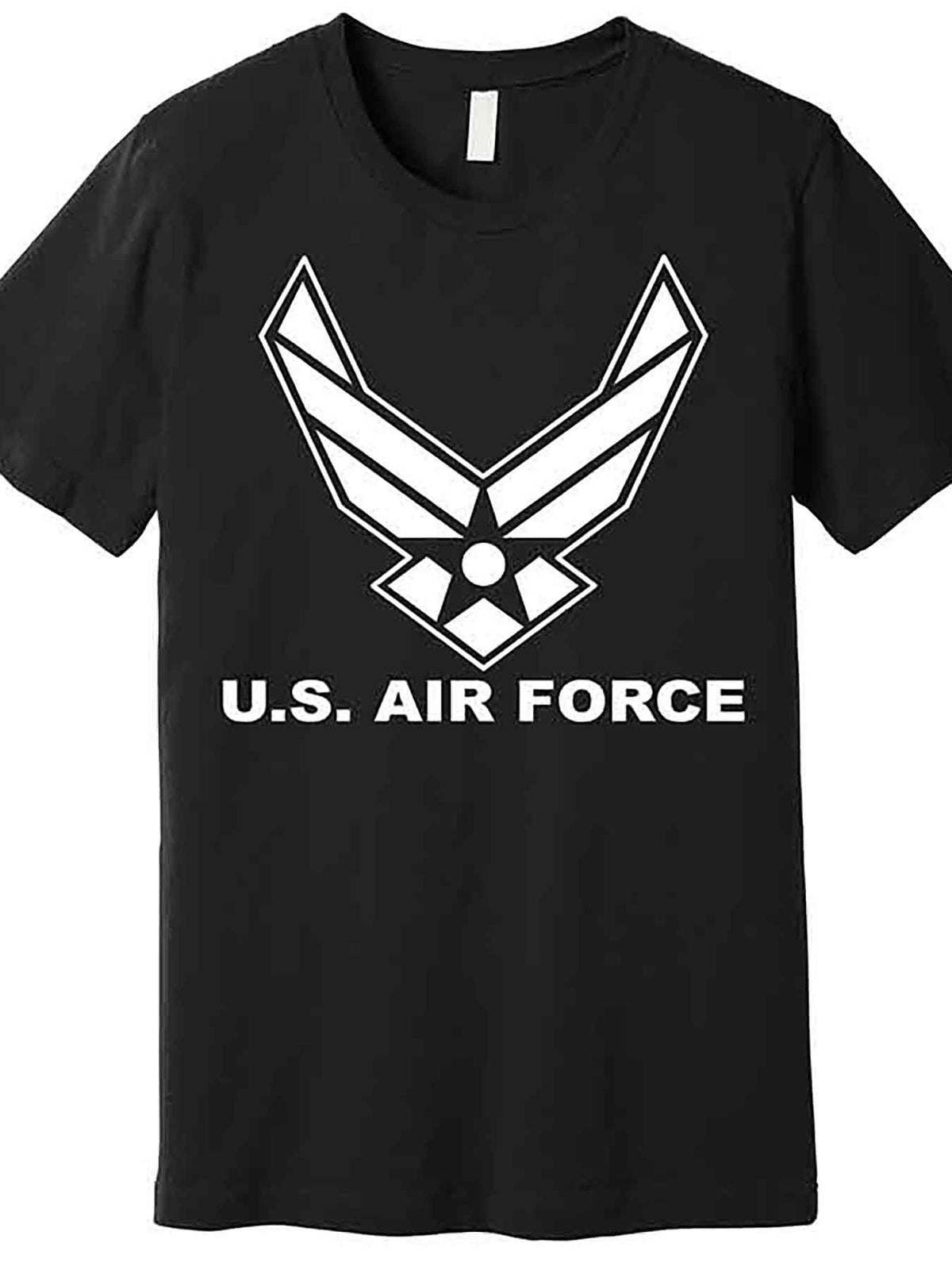 US Air Force Logo Premium T-Shirt 226785 funny Men'S Short Sleeve Graphic T-shirt Collection black AA
