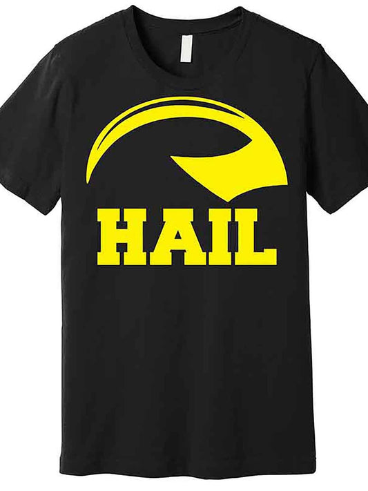 Hail Michigan Helmet Football Victors Premium T-Shirt 229683 funny Men'S Short Sleeve Graphic T-shirt Collection black AA