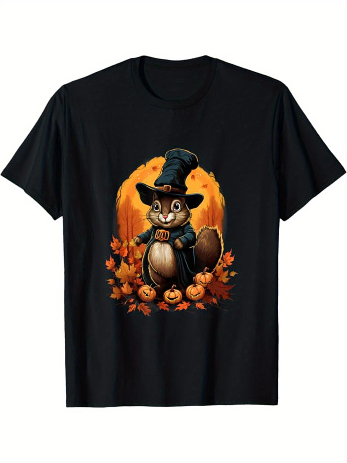 Thanksgiving Day Printed, Men's Cotton Graphic T-shirt, Casual Short Sleeve Crew Neck Gamer T-shirt, Men's Tee For Outdoor