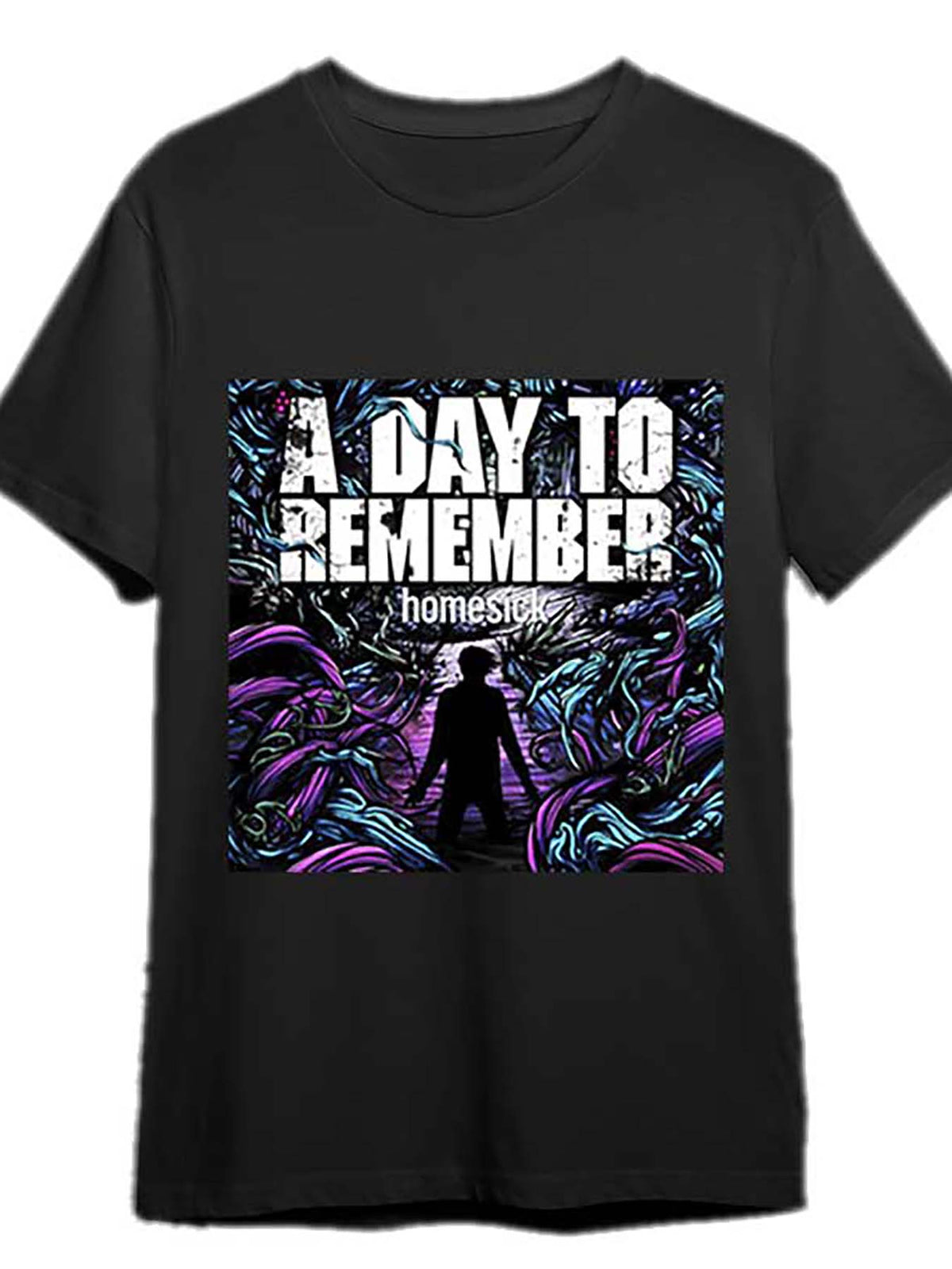A Day To Remember Band T-Shirt 336596 funny Men'S Short Sleeve Graphic T-shirt Collection black PR