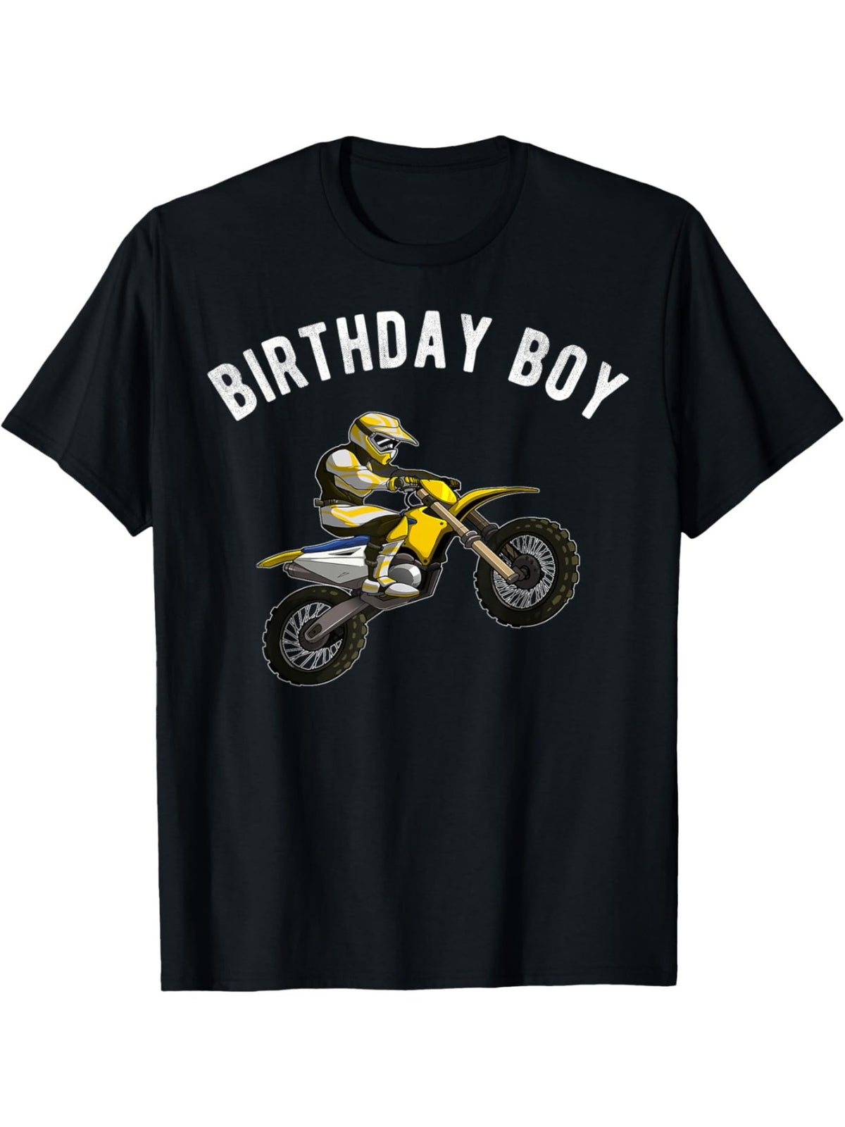 Birthday Boy Tee Motocross Dirt Bike Extreme Gift T-Shirt