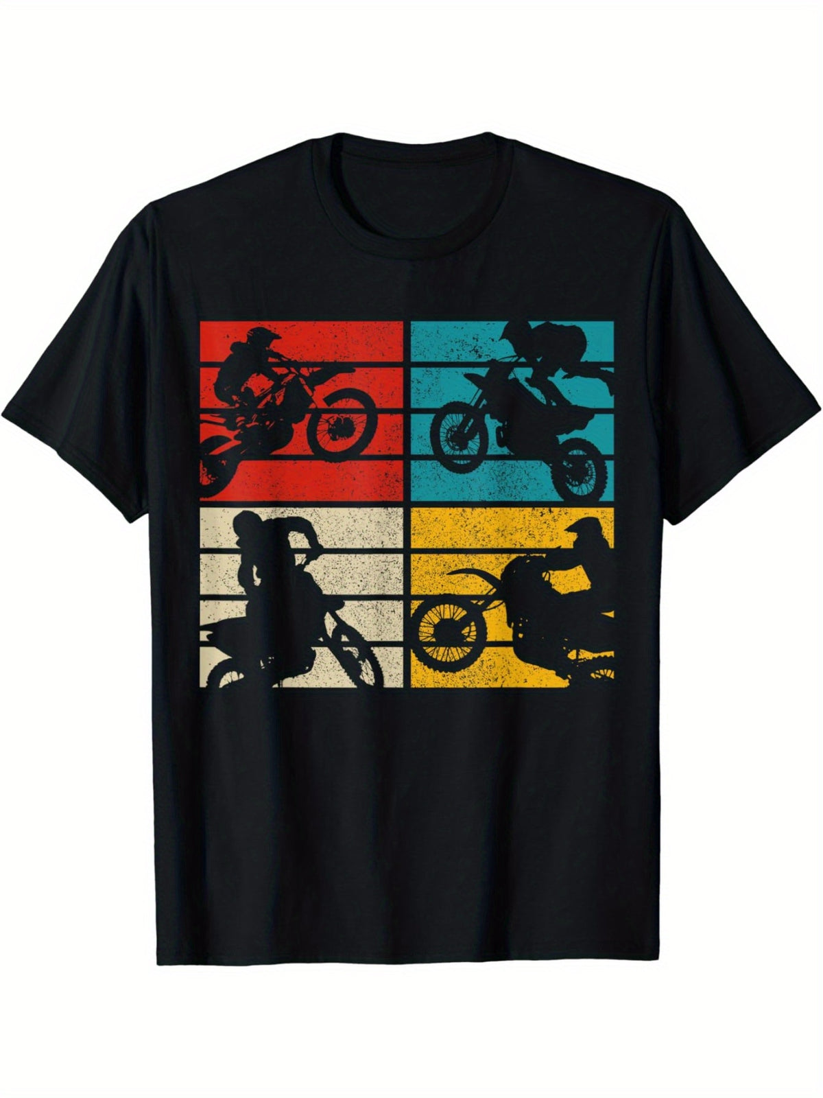 Vintage Dirt Bike Motocross MX Enduro Motorcycle Biker Gift T-Shirt