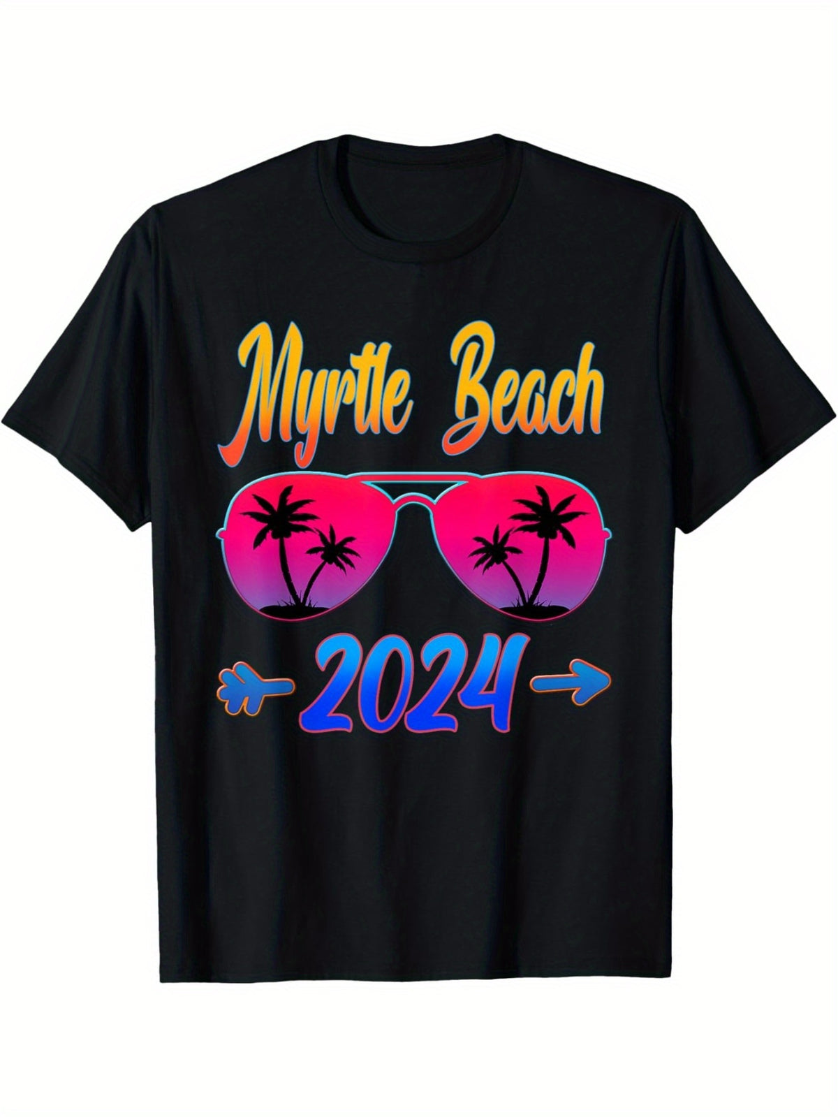 Myrtle Beach 2024 Vacation Matching Cool Glasses T-Shirt