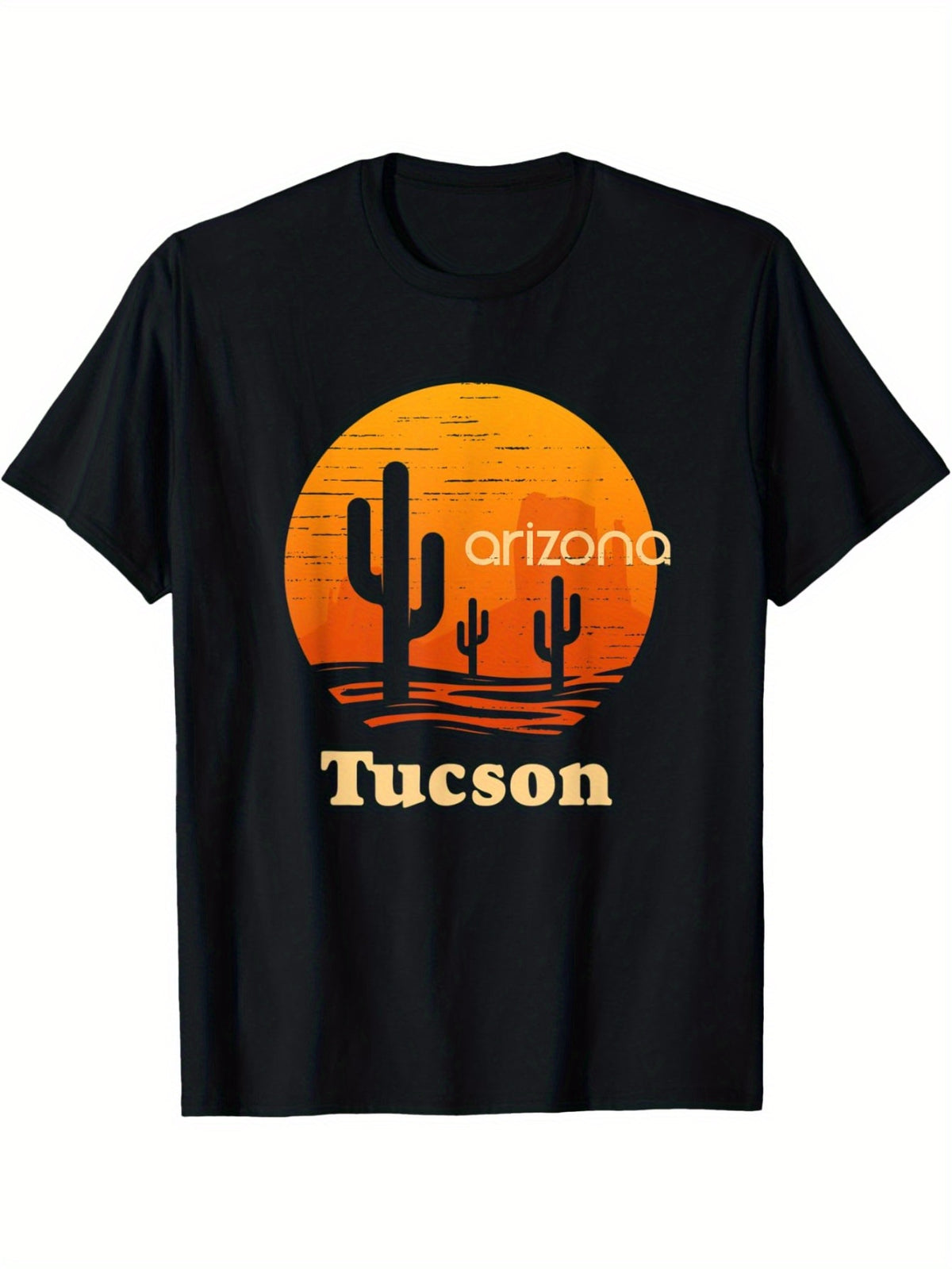 Tucson Arizona Retro Cactus T-Shirt