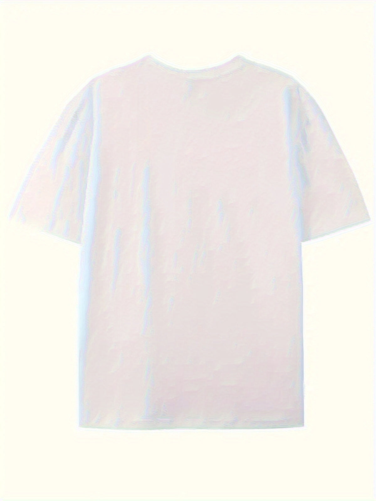 Ostrich Print, Men's Cotton T-shirt, Graphic Tee Men's Outdoor Clothes, Men's Clothing, Casual Short Sleeve Crew Neck T-shirt