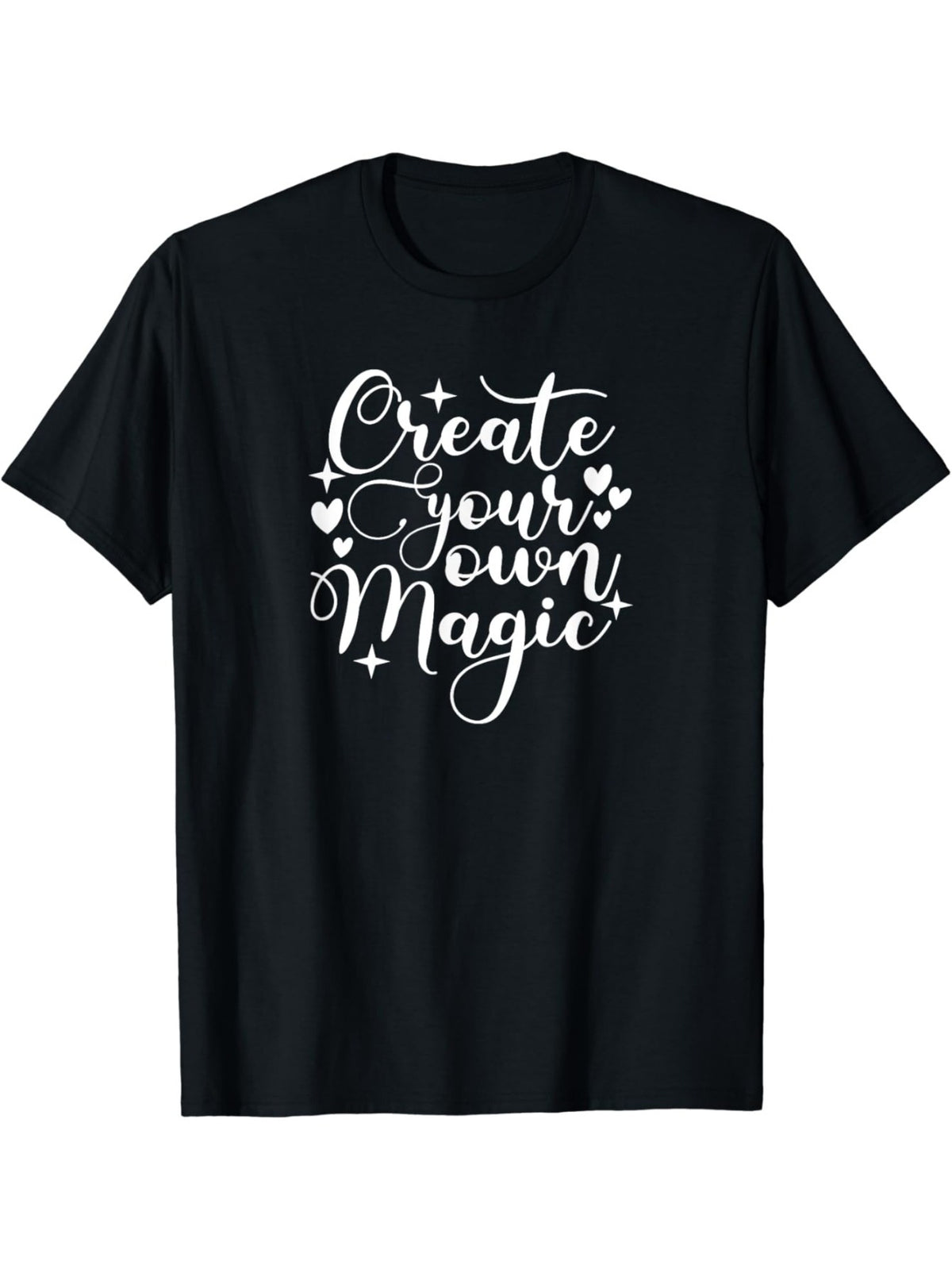 White Create Your Own Magic T-Shirt