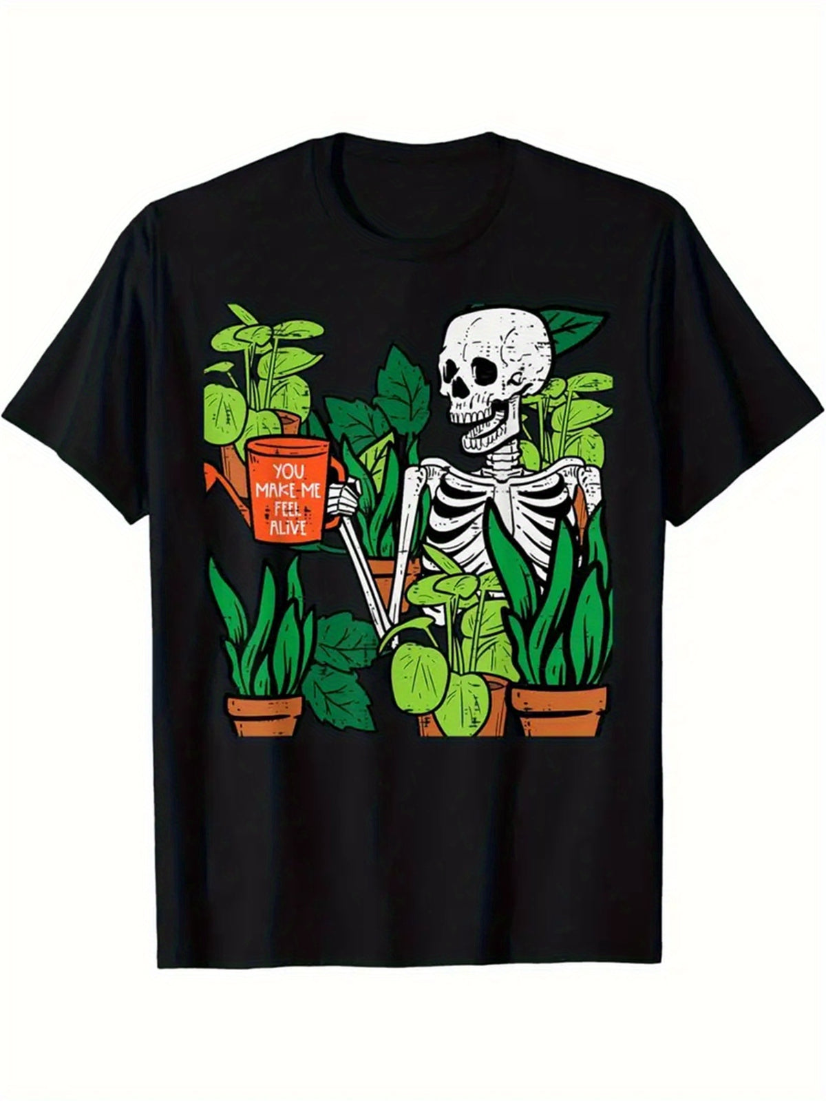 Creative tops for men, casual short-sleeved crewneck T-shirts, summer outdoor blazers