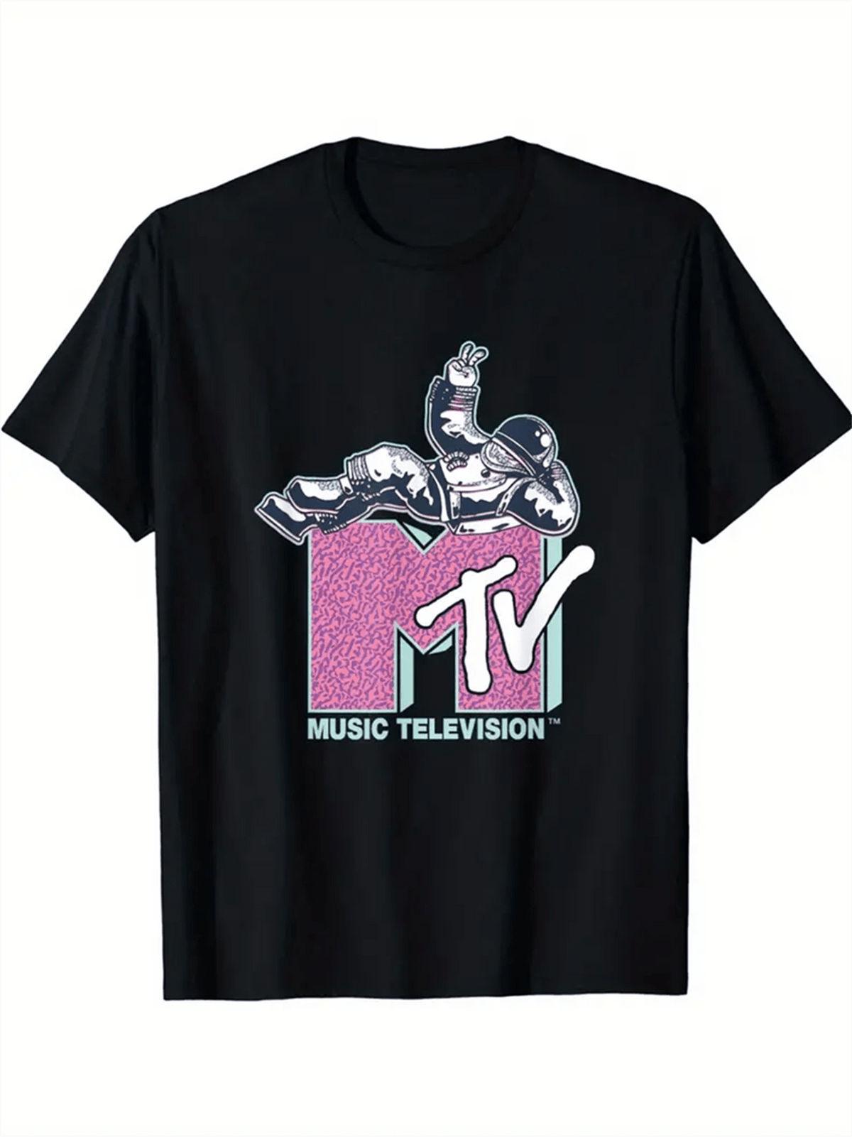 [Short Sleeve Summer T-shirt] Graphic Print Tees For Men, Casual Short Sleeve T-shirt For Summer