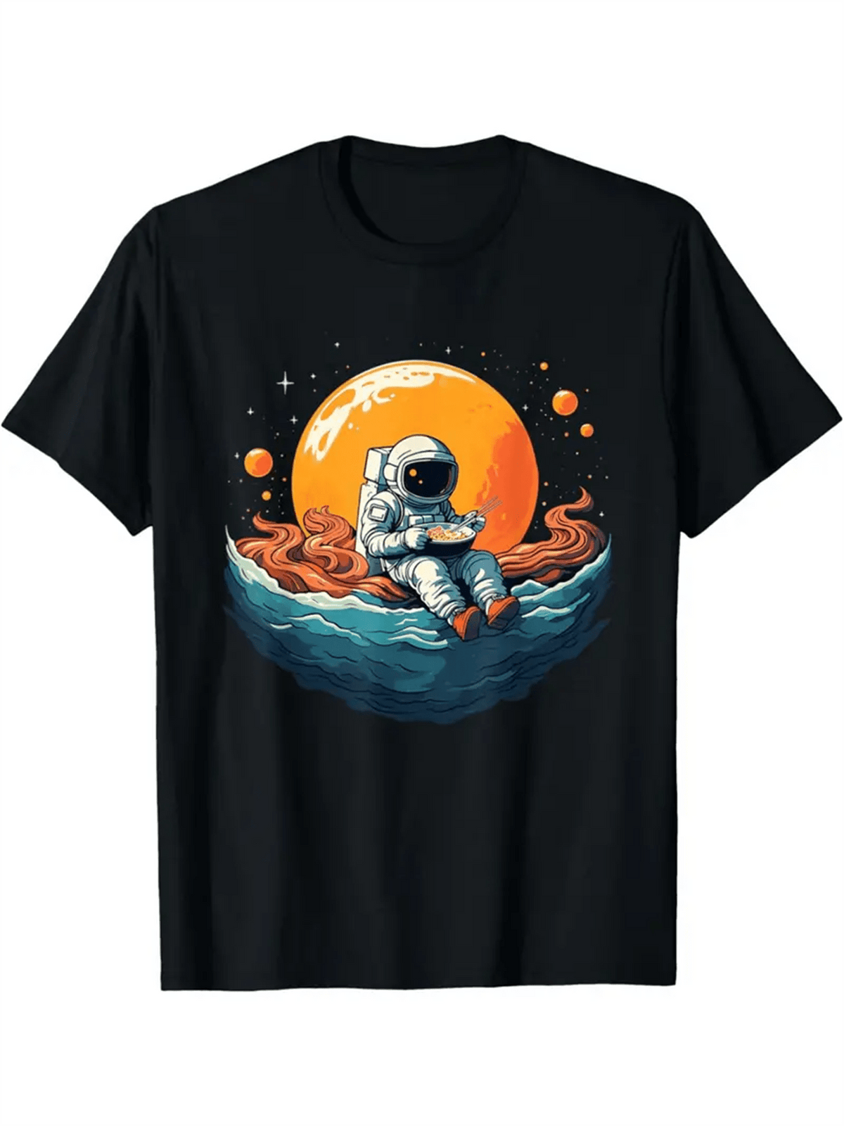 Cotton, Men's Creative Top, Casual Short Sleeve Crew Neck T-shirt, Men's Clothing For Summer Outdoor