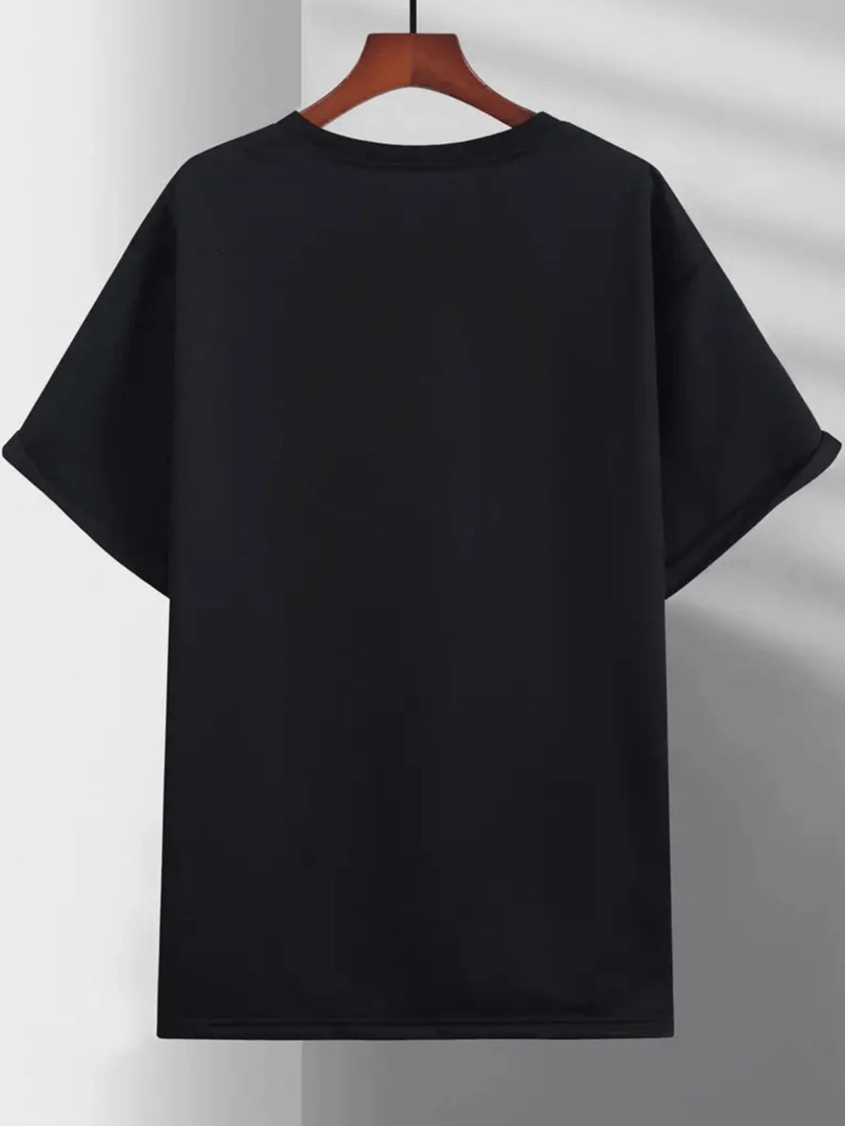 Cotton, Men's Creative Top, Casual Short Sleeve Crew Neck T-shirt, Men's Clothing For Summer Outdoor