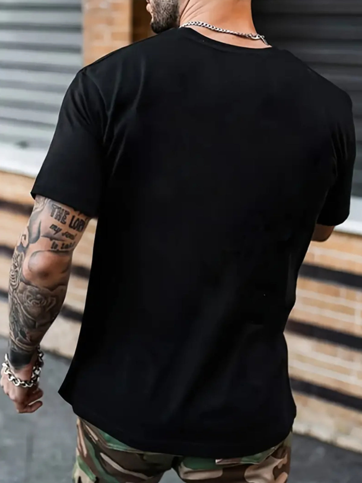 Casual Plus Size Graphic Print Short Sleeve Tees For Men - Summer T-shirt