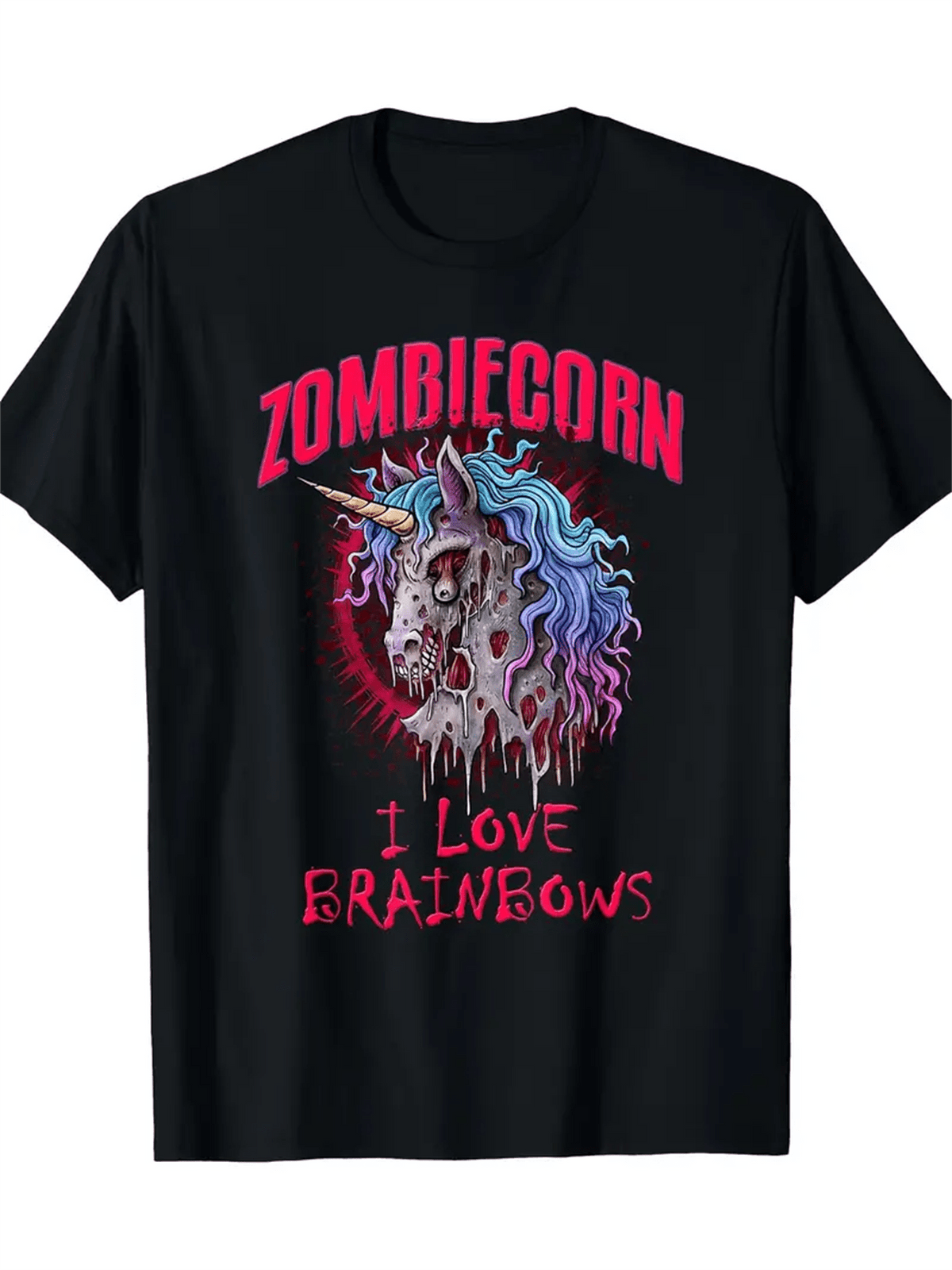 [Graphic Print Summer Tee] Plus Size Graphic Print Tees - Casual Short Sleeve T-shirt For Summer