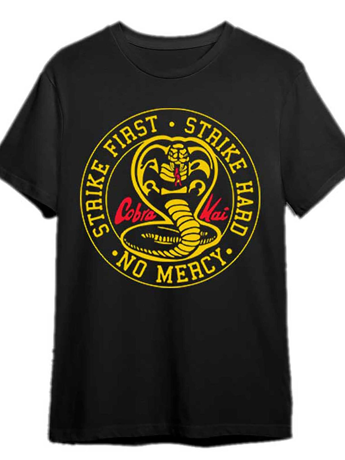 Cobra Kai Dojo 350402 funny Men'S Short Sleeve Graphic T-shirt Collection black SS