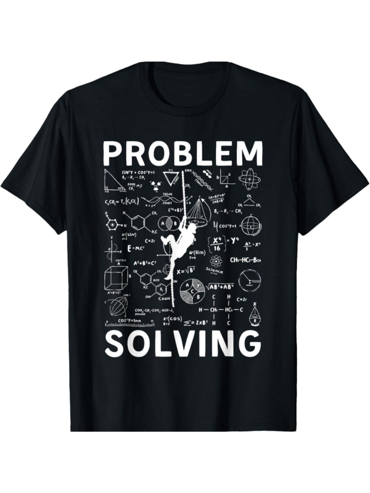 Rock Climbing Art For Men Women Bouldering Climber Gift T-Shirt