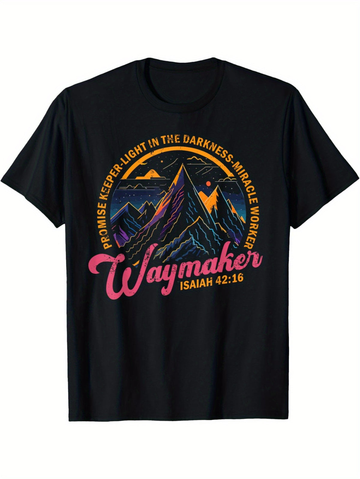 Waymaker Vintage Promise Keeper Miracle Worker Christian T-Shirt