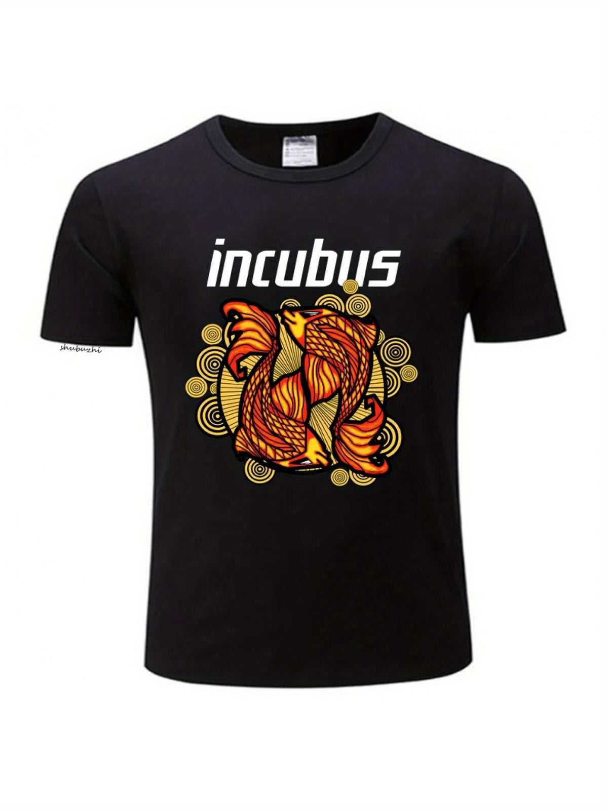 Men's summer T-shirt fun printing short sleeve INCUBUS shirt tour inspired design street clothes unisex fashion T-shirt men's shirt.