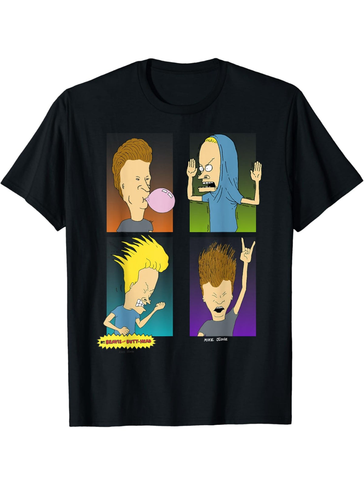 EWH Beavis and Butt-Head Four Square T-Shirt