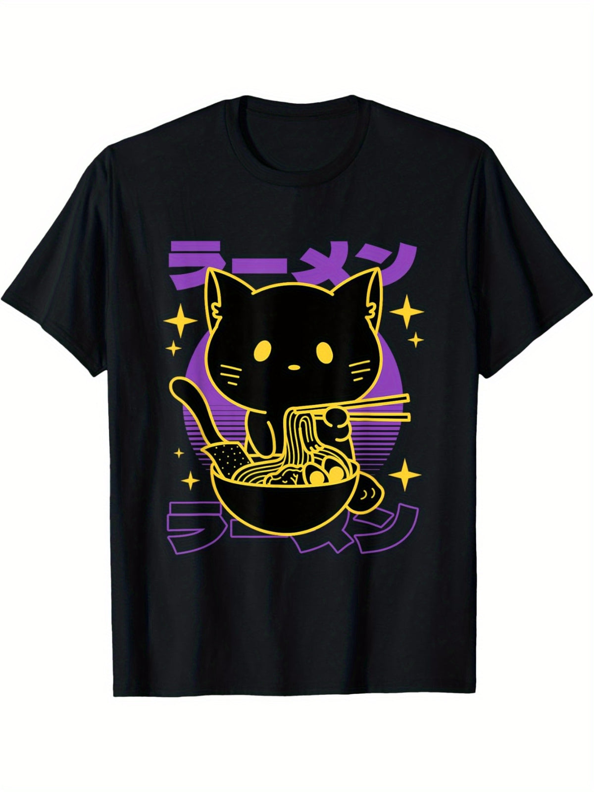 EWH Ramen Cat Japanese T-Shirt