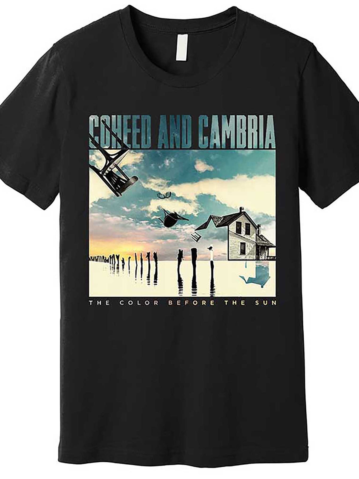 Coheed & Cambria Inspired Men's Cotton T-Shirt - Casual Short Sleeve, Crew Neck, Solid Color, Machine Washable