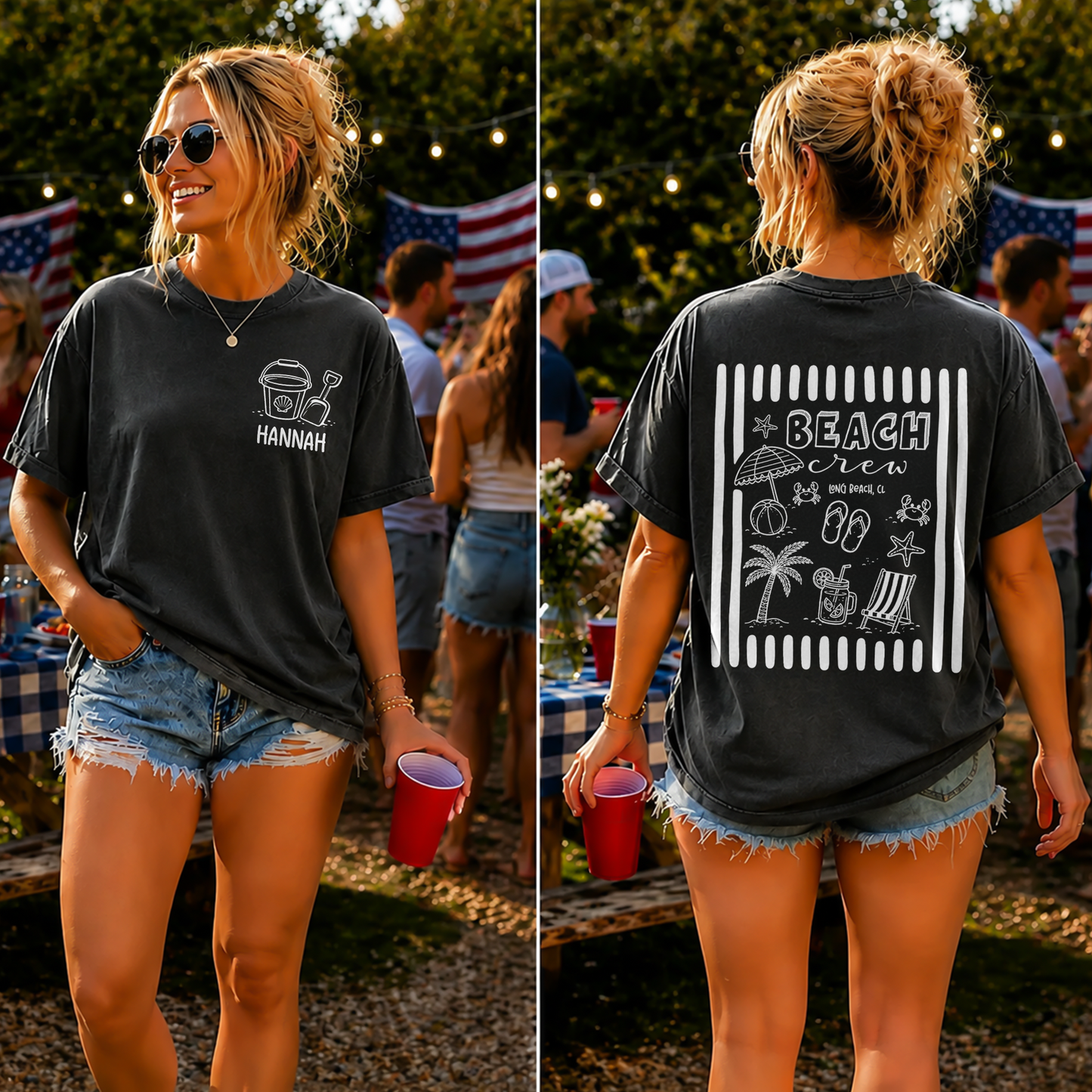 Custom Beach Vacation Group Comfort Shirt - Personalized Family Trip Shirt CH07 180118