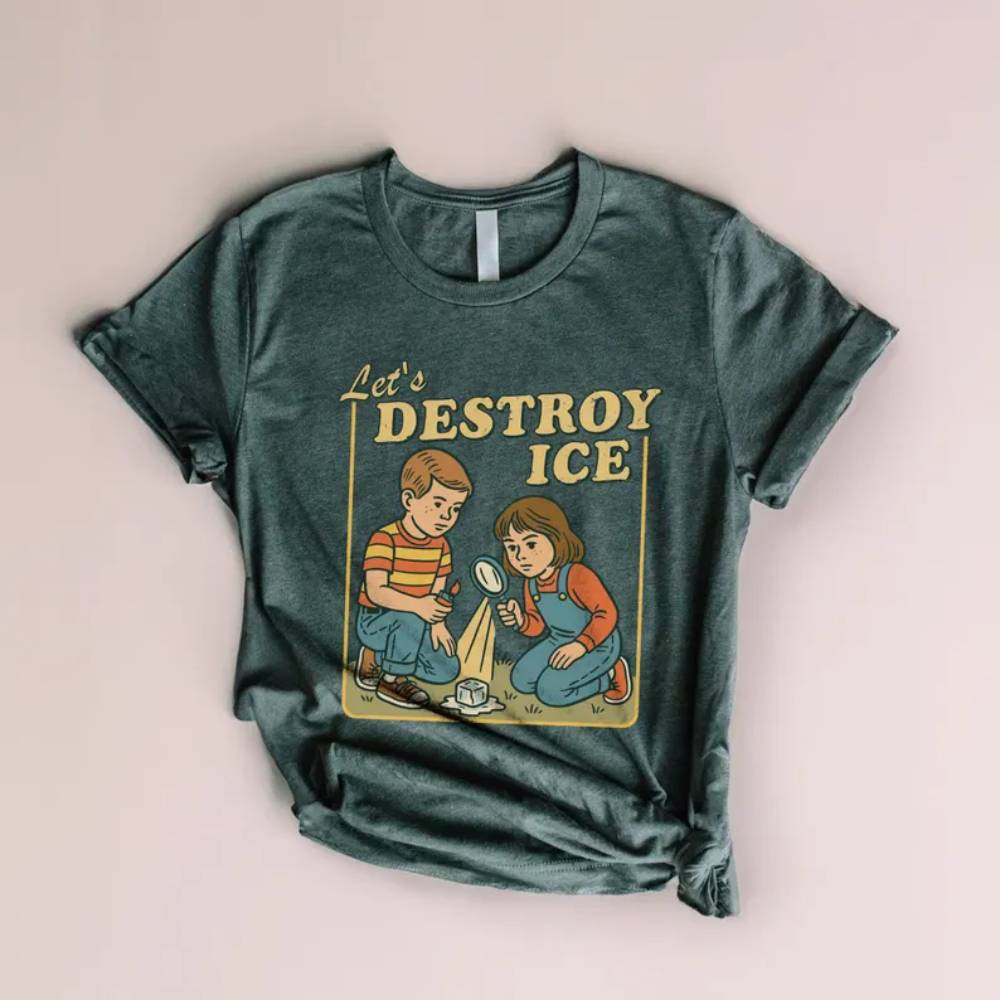 Let¡¯s Destroy ICE Anti ICE Anti Trump Shirt HO82 901328