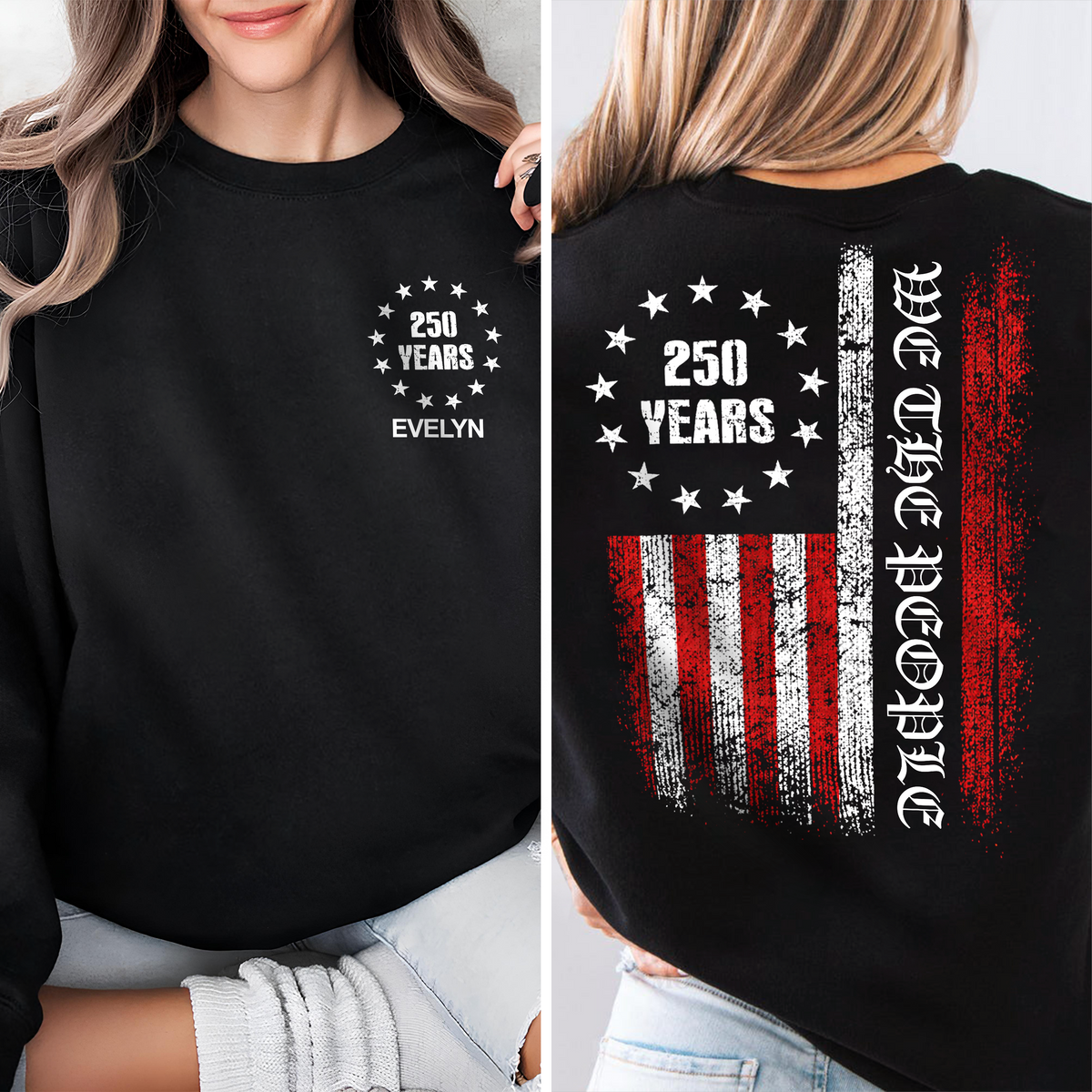 Custom Name We The People America Dark Shirt TH10 169057
