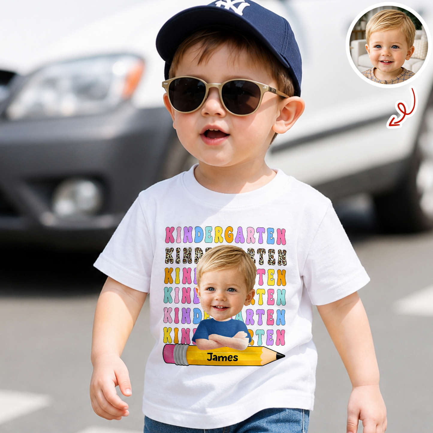 Custom Photo Back To School Shirt First Day Of School - Personalized Kid Shirt HA75 921702