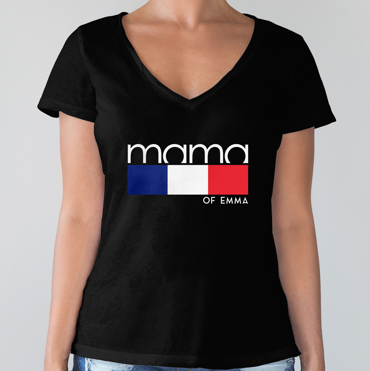 Personalized Name America Flag Dad Of Kid Dark Shirt LM32 899575