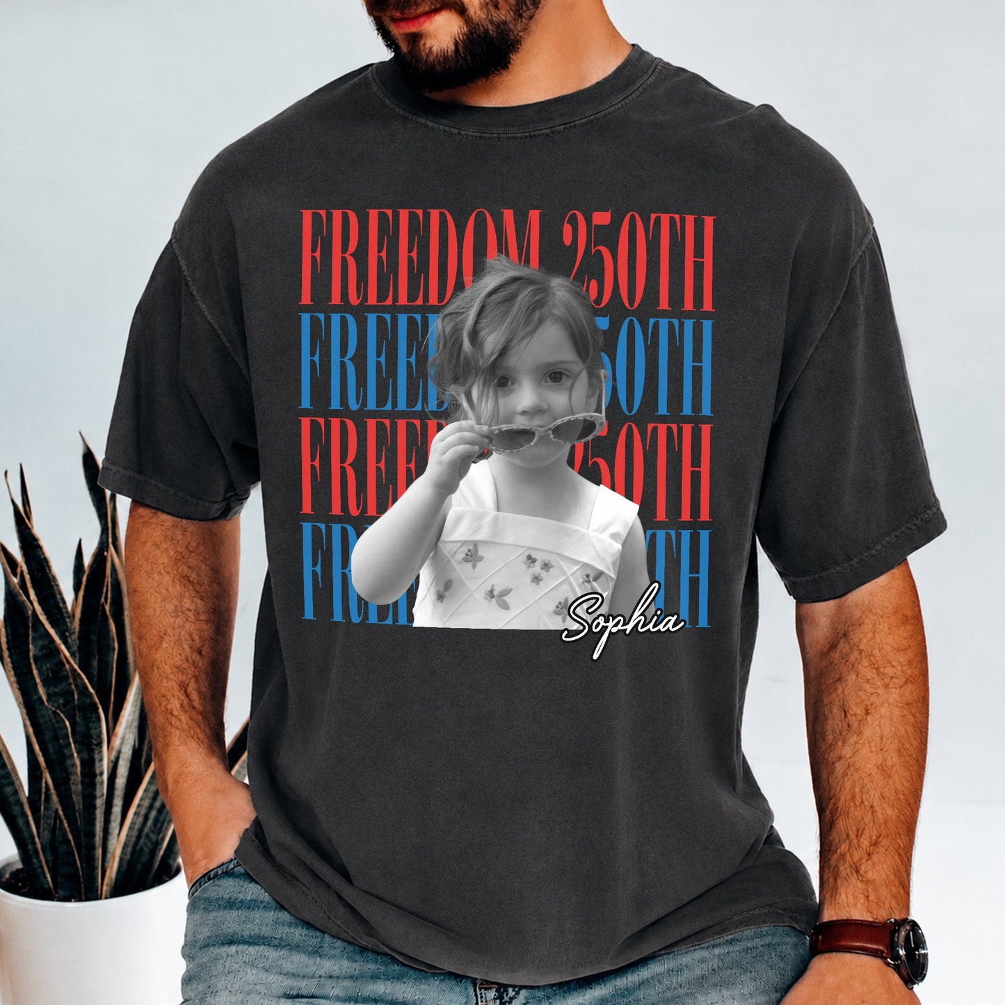 Custom Photo Freedom 250th Comfort Shirt TH10 170135