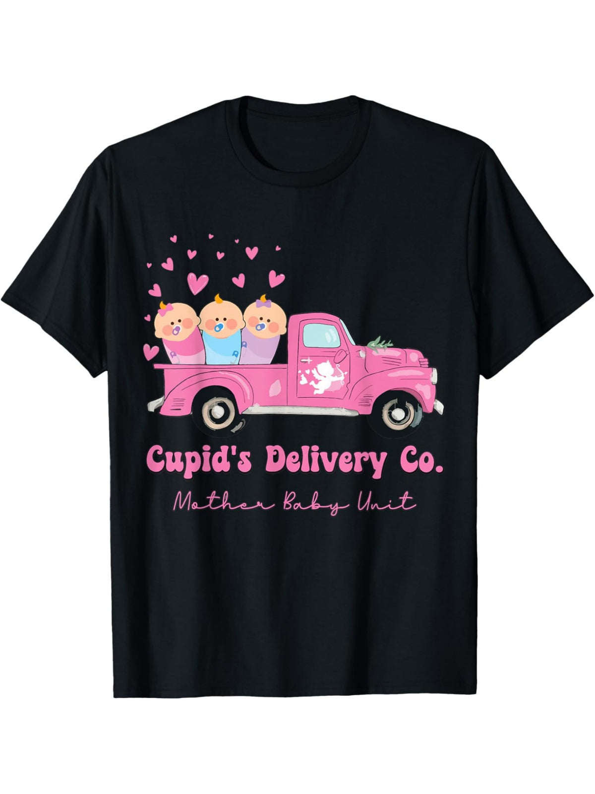 Men's Retro Trendy Printed T-Shirt with Funny Valentine's Day Quotes, Casual Comfortable Short-Sleeved Top for Everyday Activities, Summer Cotton Tee, Ideal Birthday or Valentine's Gift, Delivery Co, Cupid