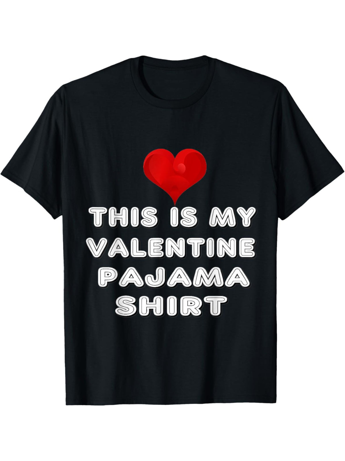 Men's "This Is My Valentine Shirt" Funny Retro Graphic T-Shirt – 100% Cotton, Black with Red Heart & White Text Design, Casual Short-Sleeve Top for Summer, Perfect Gift for Him