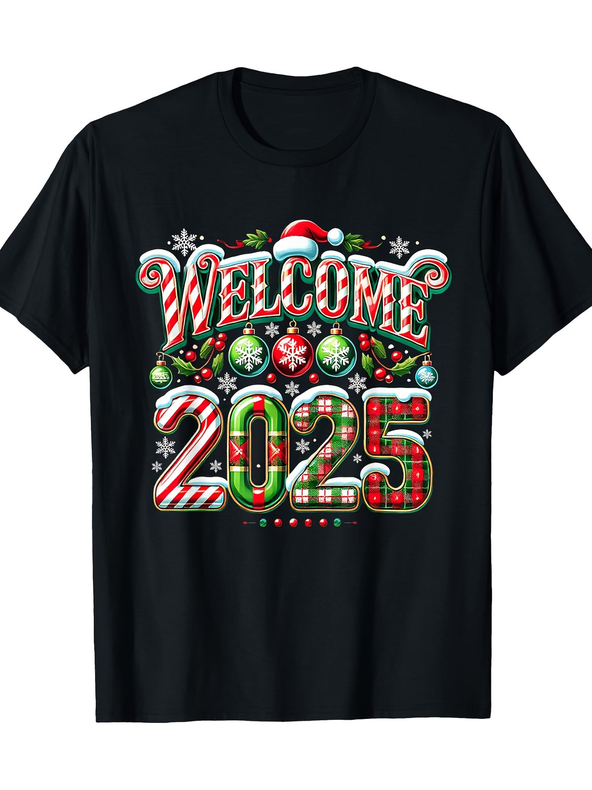 2025 Men's Premium Cotton T-Shirt - Casual Round Neck, Short Sleeve with Geometric Print | Machine Washable