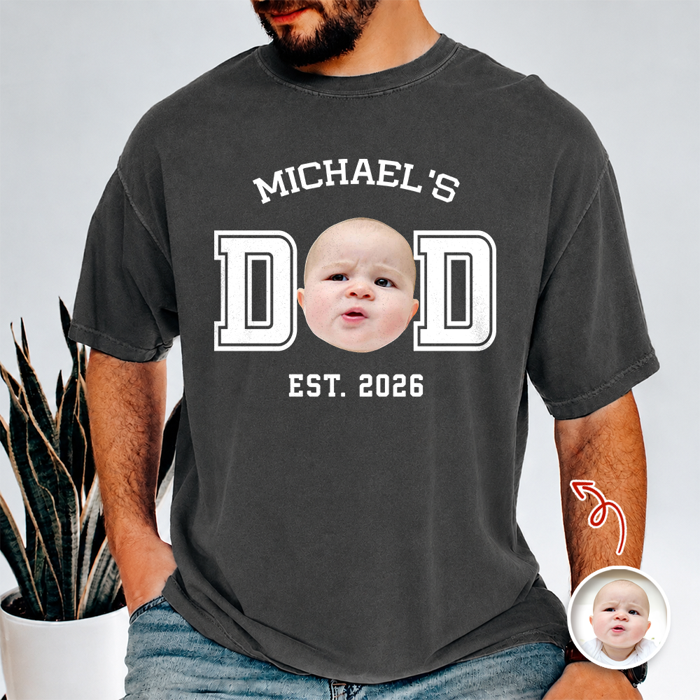 Custom Photo Dad Mom Est Comfort Shirt Father's Day Gifts HA75 921426