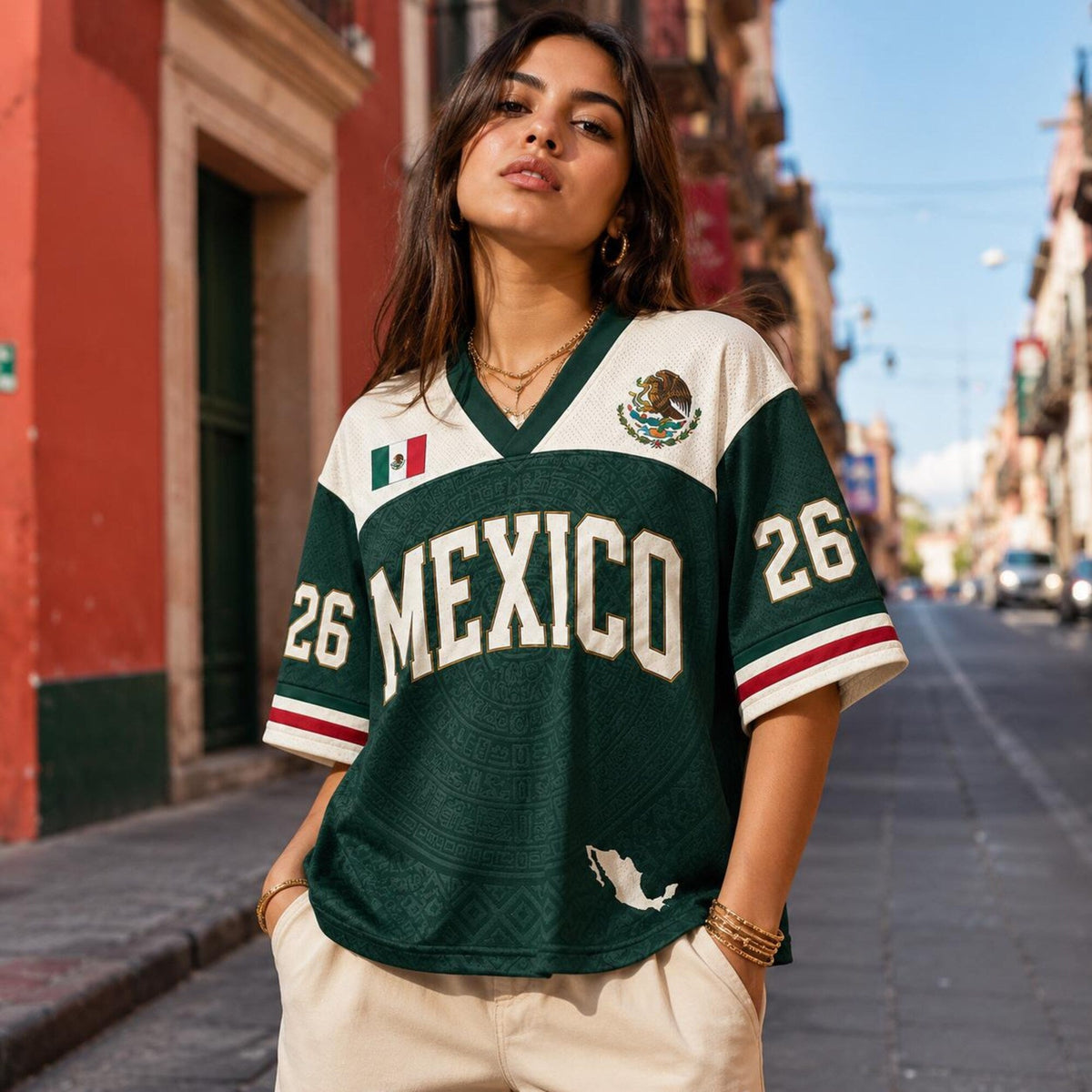 Personalized Mexico Soccer Jersey Shirt - Personalized Gifts For Soccer Lovers, Sports Fans, Sports Lovers HO82 902998